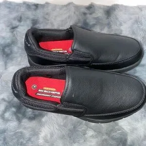 Skechers | Shoes | Skechers Menswomans Nampa Black Slipon 